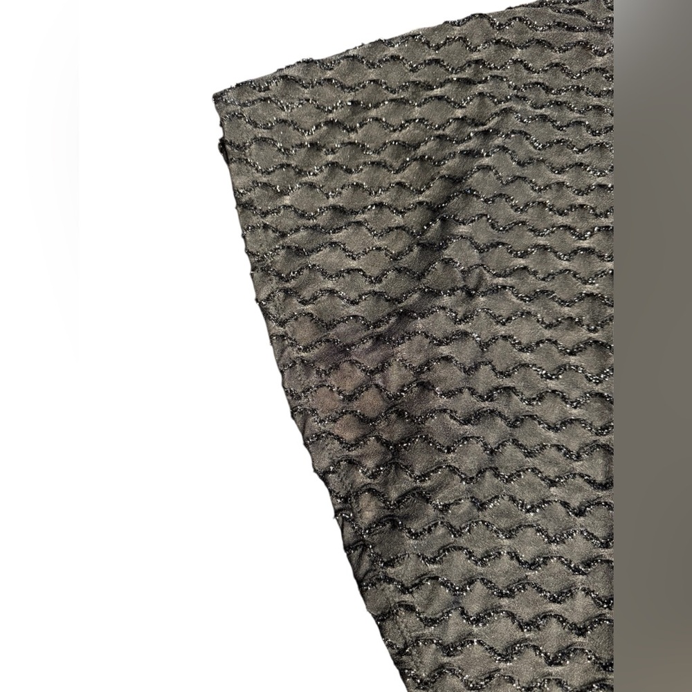 Studio Works Dark Gray Women's Textured Blouse - Picture 2 of 6